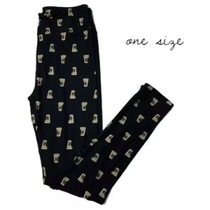 LuLaroe Coffee Leggings *rare